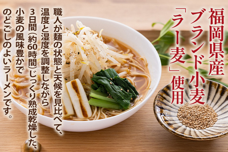 食べ比べ たいゆうめん 3種 6食入（ラー麦使用） 博多 ラー麦 味噌 ごま 醤油 生姜 塩 ゆず 植物性 福岡県 福岡 九州 グルメ お取り寄せ