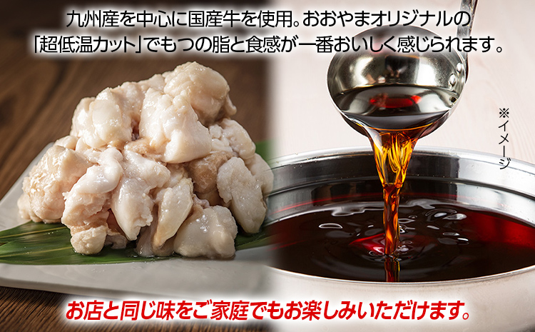 「おおやま」 博多もつ鍋 （しょうゆ味/2人前） お取り寄せグルメ お取り寄せ 福岡 お土産 九州 ご当地グルメ 福岡土産 取り寄せ 福岡県 食品