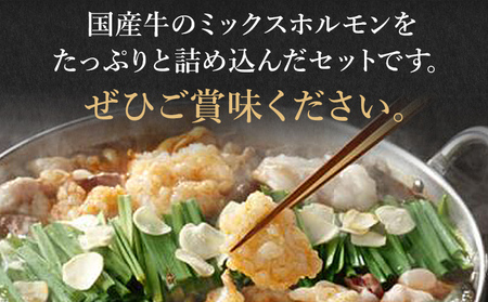 国産牛もつ鍋(白味噌味) 工場直販 たっぷり8～10人前 お取り寄せグルメ お取り寄せ 福岡 お土産 九州 福岡土産 取り寄せ グルメ 福岡県