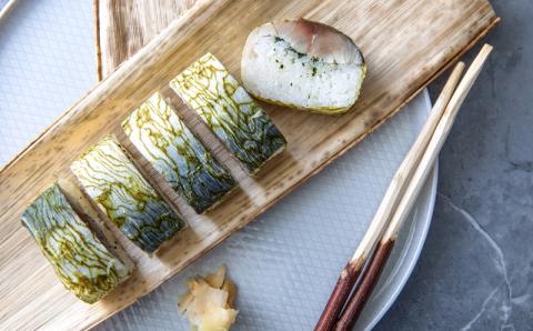 ［ 清広食品 ］ 清広 の さば寿司 2本 ( 16貫 ) KY001-1