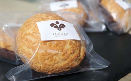 ［ YUZUKA ］ 特製 冷凍 クッキー シュークリーム 12個 YZ010-1