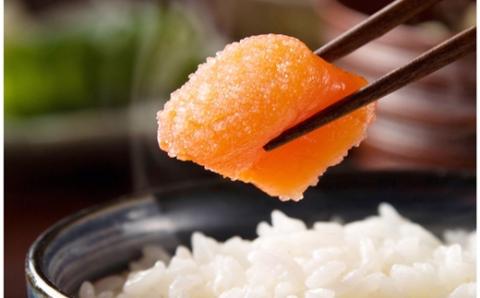 AD074.博多減塩辛子明太子／無着色切れ子（1kg）