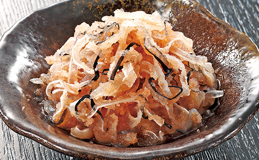 A1570.とらふぐ皮明太（100g×3箱）【辛子明太子】