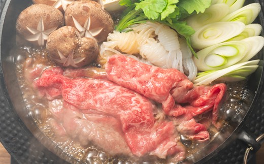 AA239.訳あり！【A4～A5】博多和牛しゃぶすき焼き用（肩ロース・肩バラ・モモ）約500g【博多和牛】