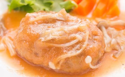 A1455.奇跡のみかんソースの和風ハンバーグセット