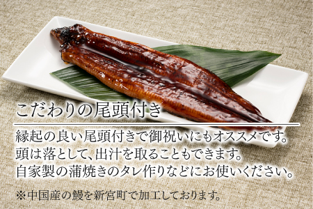 A1435.うなぎの蒲焼２尾＆大人気のデミハンバーグ８個【新宮町ゴールデンセット】