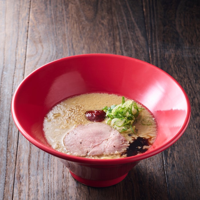 AD147.一風堂赤丸ラー麦麺セット・12食（常温）【豚骨ラーメン】