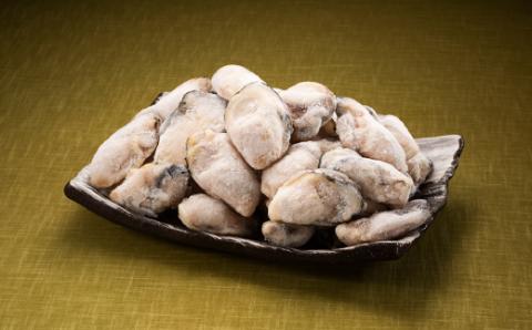 BB023.旬を急速凍結した濃厚な牡蠣（３．０ｋｇ）．バラ凍結．国産