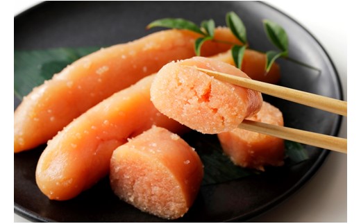 ZG223.無着色辛子明太子ひとくちカット300g【辛子明太子】