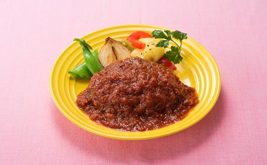 A1545.【常温で保管できる！】レトルト・4種ハンバーグ（150g×12個）