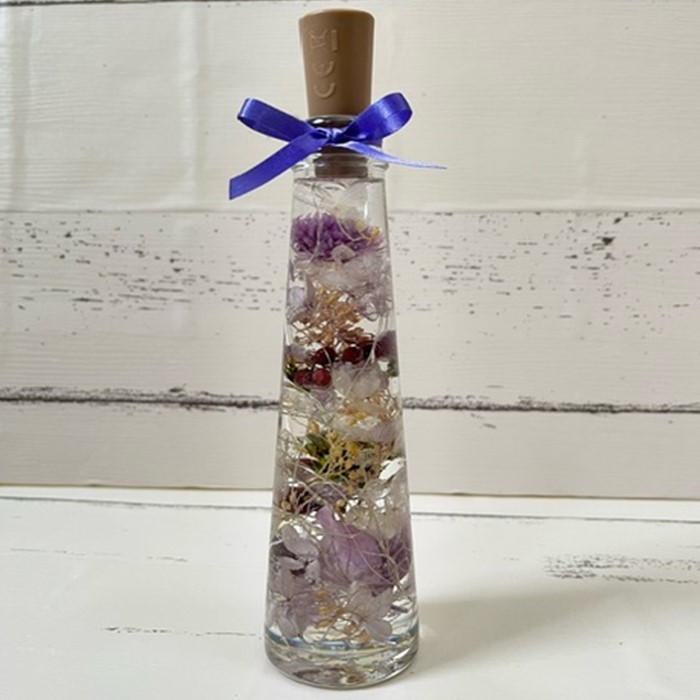 B333.プレゼントに♪ハーバリウムレジンライト2本セット