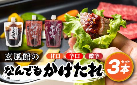 ZI135.玄風館のなんでもかけたれ（3種類3本セット）