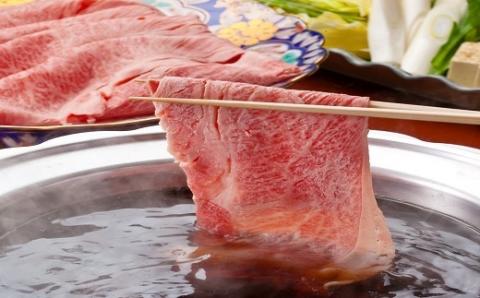 CG006.日本料理てら岡《博多和牛A4等級》すきしゃぶセット（３～４人前）