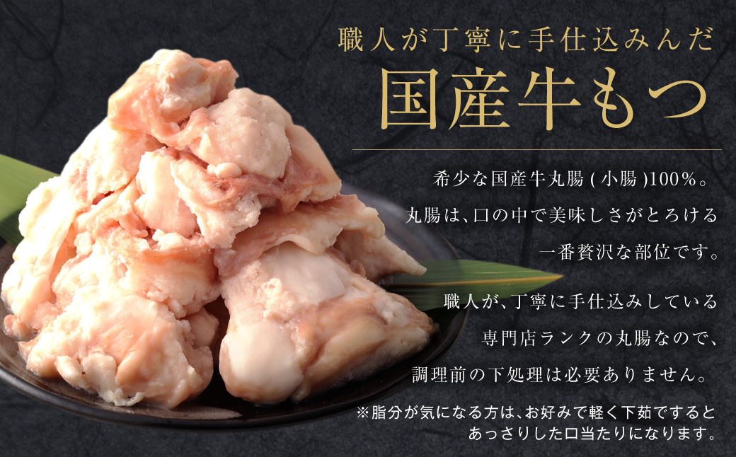 【昭和41年創業】ダイショーの博多もつ鍋 2-3人前セット 国産牛 小腸 ちゃんぽん