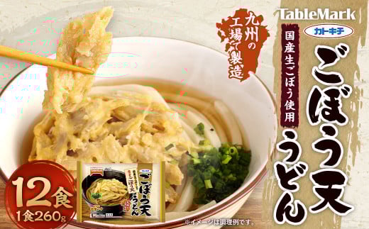 カトキチ 具付き！ ごぼう天うどん 12食