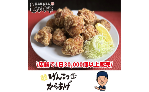 博多とよ唐亭 げんこつからあげ 400g 10個 BF001-1