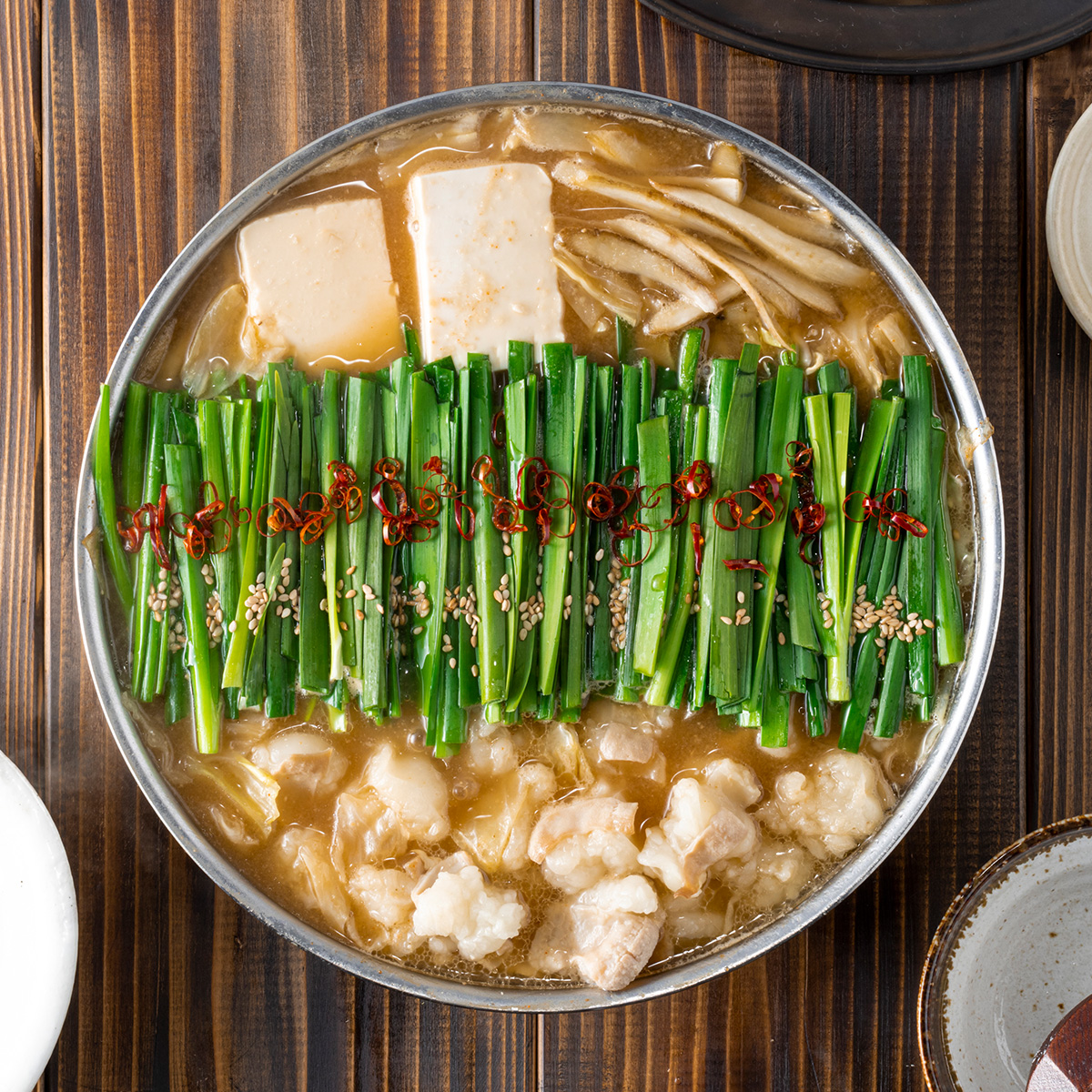 厳選国産若牛もつ鍋 食べ比べセット(九州醤油味,こく味噌味 各2人前)　BL003