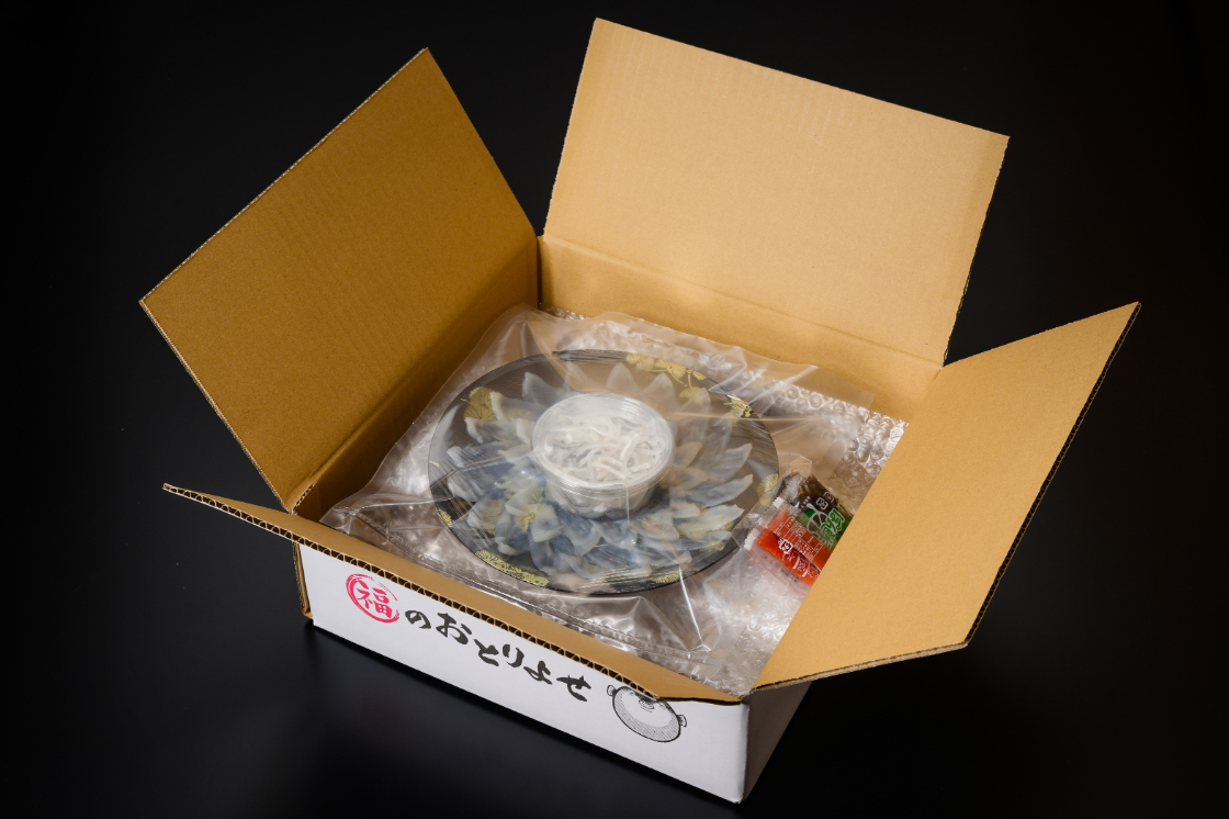 とらふぐ刺身(3人前)　AE007