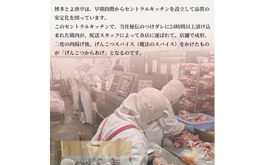 博多とよ唐亭 げんこつからあげ 400g 10個 BF001-1