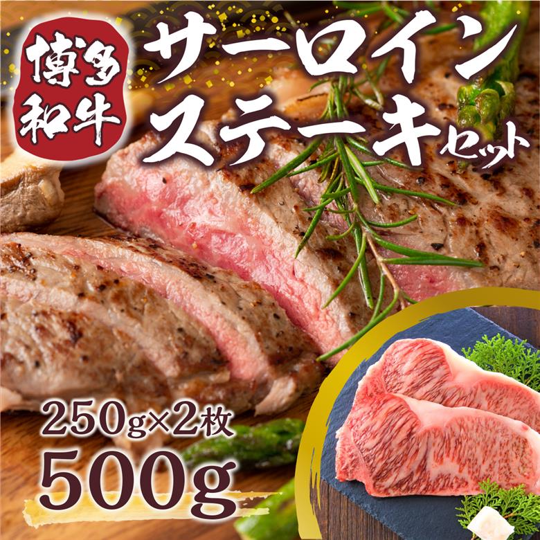 ＜A4～A5＞博多和牛サーロインステーキセット　1kg(250g×4枚)　AO010