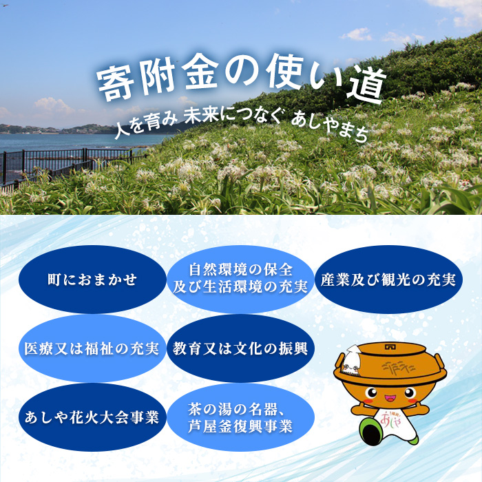 福岡県芦屋町への寄附(返礼品はありません)【福岡県芦屋町】as00-001