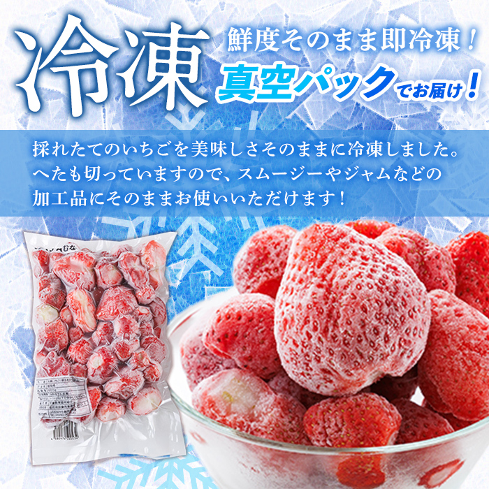 冷凍 あまおう (計4kg・800g×5袋) いちご イチゴ 苺 ストロベリー 果物 フルーツ おやつ デザート 冷凍 アマオウ 旬 小分け アイス シャーベット ジャム スムージー 冷凍フルーツ 真空パック 小分け 【農産物直売所ほたるの里】as52-014