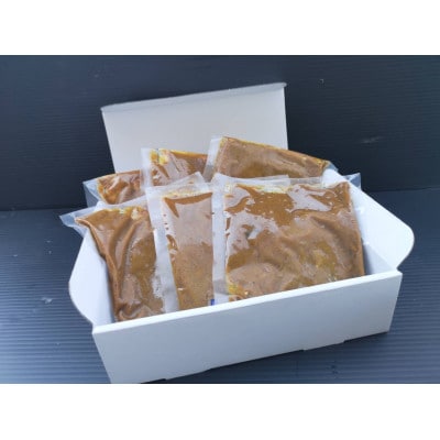 たべったカレールー6個セット【配送不可地域：離島】