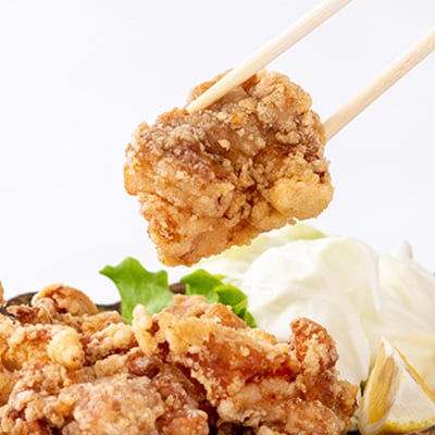 【お肉屋さん特製】九州産若鶏モモ肉　唐揚げ用　1.2kg(300g×4パック)【配送不可地域：離島】