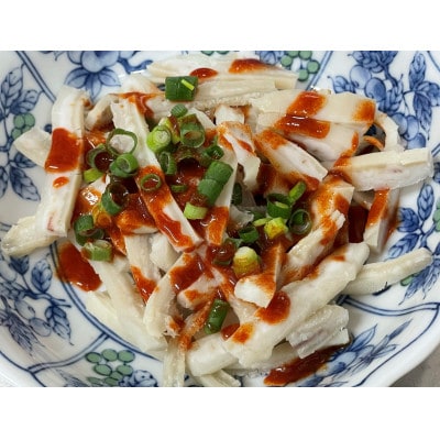 おつまみ3点セット【はかた地鶏・センマイ湯引き刺し・ミノ湯引き刺し】【配送不可地域：離島】