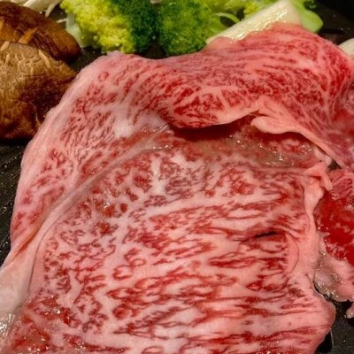 【A5A4等級の博多和牛が届きます!】ロース薄切り350g(水巻町)【配送不可地域：離島】