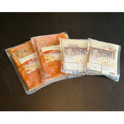 スープ2種セット (牛テールスープ、おんどる特製スープ)×2個【配送不可地域：離島】