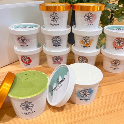 福岡県と九州の魅力が詰まったジェラート12個セット【配送不可地域：離島】