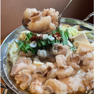 【500g】九州産ぷりぷりの小腸「割烹　もつ鍋セット」(250g×2セット)(岡垣町)【配送不可地域：離島】