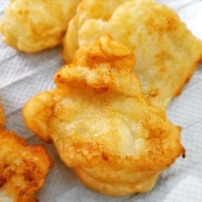 エソすり身(はつ天)500g×2袋　味付け済み(加熱調理用)　(岡垣町)【配送不可地域：離島】