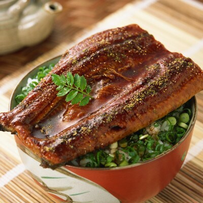 肉厚九州産うなぎ蒲焼2尾つゆだくタレ付 老舗鮮魚店秘伝の味(岡垣町)【配送不可地域：離島】