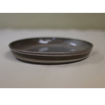 刷毛目赤土平皿