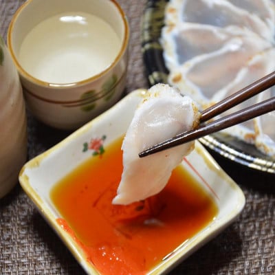 九州産 天然ふぐたたき刺身(3皿セット)(岡垣町)【配送不可地域：離島】