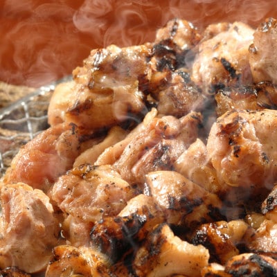 はかた地どり モモ・ムネ肉 合計500g 塩胡椒付【化粧箱入】(岡垣町)【配送不可地域：離島】