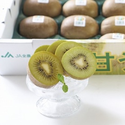 福岡産ブランドキウイ・甘うぃ12-15玉箱(約1.5kg)(岡垣町)【配送不可地域：離島】