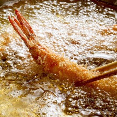 サクぷりっ!大きな有頭エビフライ8尾(約620g)全長約20cm(岡垣町)【配送不可地域：離島】