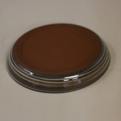 刷毛目赤土平皿