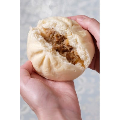 武遊のこぶし(らー麦肉まん)6個セット(岡垣町)【配送不可地域：離島】