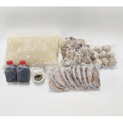 ぶどうの樹の平飼い鶏の濃厚白濁スープ 博多水炊き[4～5人前]【配送不可地域：離島】