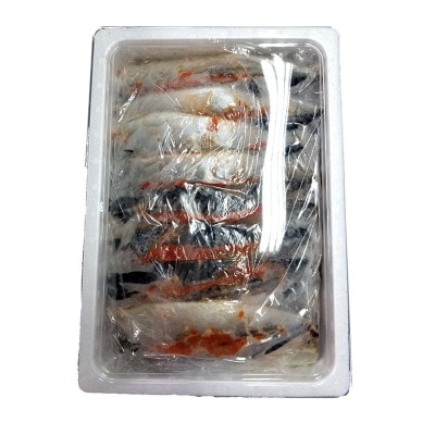 さば明太　大容量16枚　秘伝の辛子明太子液たれ仕込み(岡垣町)【配送不可地域：離島】