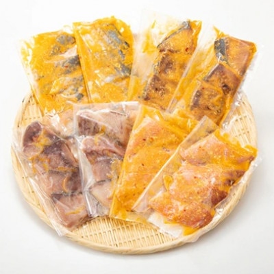 ぶり・さわら・赤魚 西京漬と幽庵32切　Eセット(岡垣町)【配送不可地域：離島】