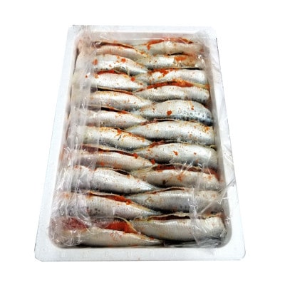 ピリ辛いわし明太20尾(岡垣町)【配送不可地域：離島】