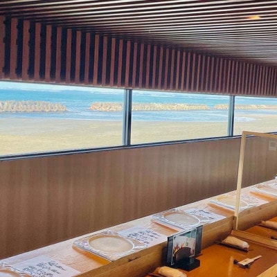 海を見ながら特上鮨を堪能! ぶどうの樹　鮨屋台ペア お食事券