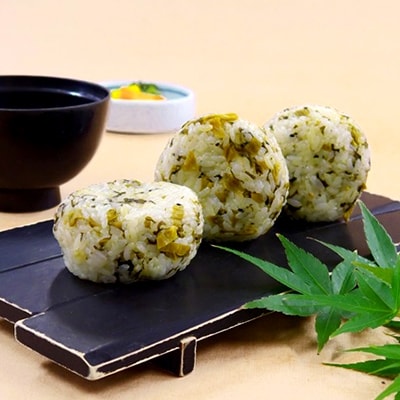 【マツコの知らない世界で紹介されました!】ごま高菜おにぎり(10個入り)【配送不可地域：離島】