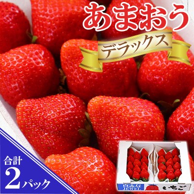先行受付:【あまおうDXサイズ】6玉～15玉(2パック)1月より順次発送(岡垣町)【配送不可地域：離島】