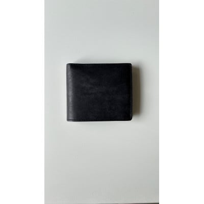 BOX Short WALLET 二つ折り財布　黒